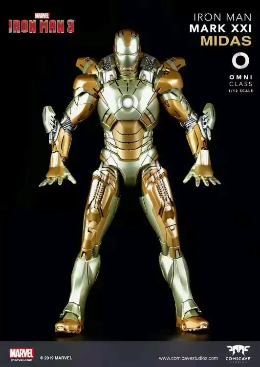 [ESTARTEK] Comicave 1/12 75% литой железный человек MK21 MIDAS 6 дюймов фигурка для фанатов хобби подарок