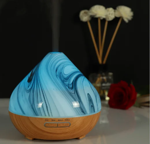 Light color Naomi ароматический вулканический стеклянный Ароматический диффузор для отеля Ароматический диффузор увлажнитель - Цвет: Light color