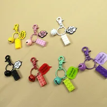 Цветной металлический лак для выпечки скоба с собачкой колокольчик акриловый цвет граффити бирка кукла DIY аксессуары брелок