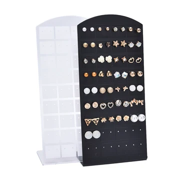 

1PC New Jewelry Earring Ear Studs Organizer Stand Holder Show Display Rack Showcase