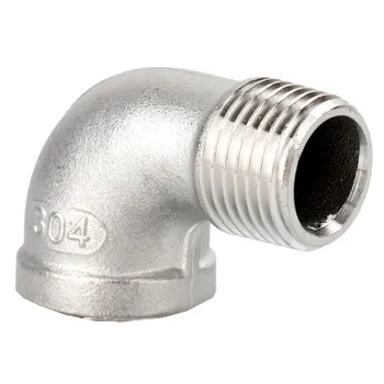 

1 PC 1/2"Female X 1/2"Male Street Elbow Threaded Pipe Fitting Stainless Steel 304 NPT SA536 P0.11
