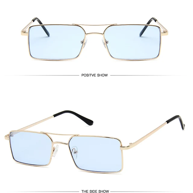 国内発送 Long Keeper Fashion Square Sunglasses for Women Men Vintage Rectangle  Driving Glasses (Black Blue Yellow) 並行輸入品 - cms.verygoodlight.com