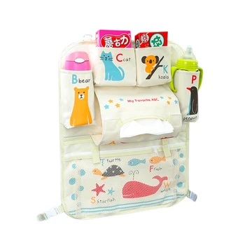 

Folding Baby Stroller Bag Organizer Infant Baby Car Hanging Basket Storage Stroller Accessories With Functional Insulation Bag W