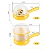 Egg Cooker For Breakfast Multifunction Mini Electric Egg Omelette Cooker 220v Non-stick Frying For Pan Steak Egg Sausage Machine 6