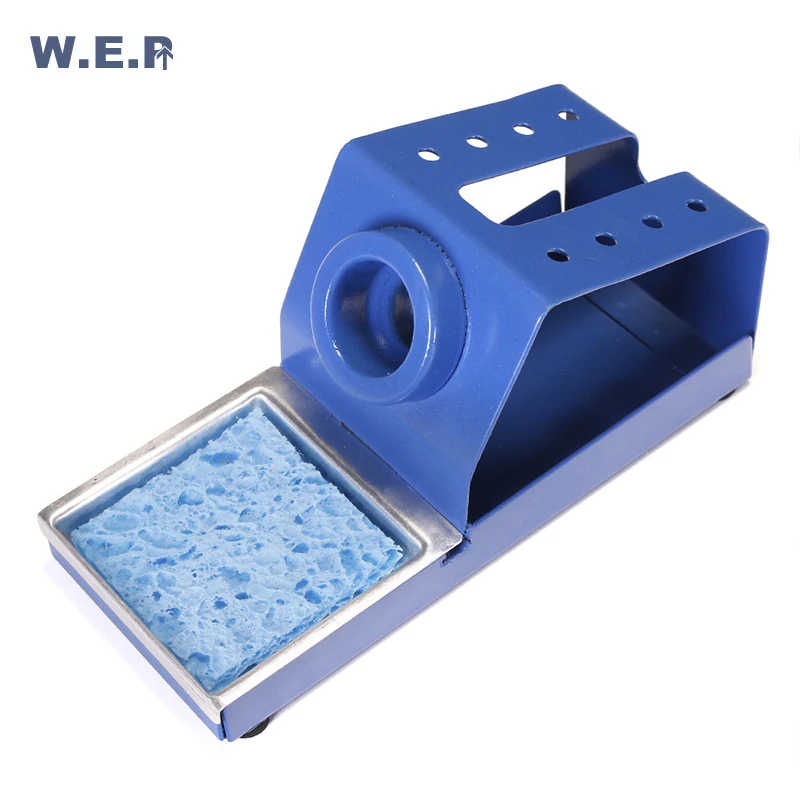 Wep Electric Soldering Iron Stand Holder With Welding Cleaning Sponge
