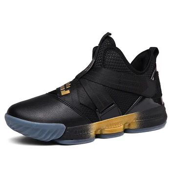 

Basketball Shoes Men Women Comfortable Man Sport Gym Sneakers Outdoor Male Female Basketball Boots Athletic Gold Purple