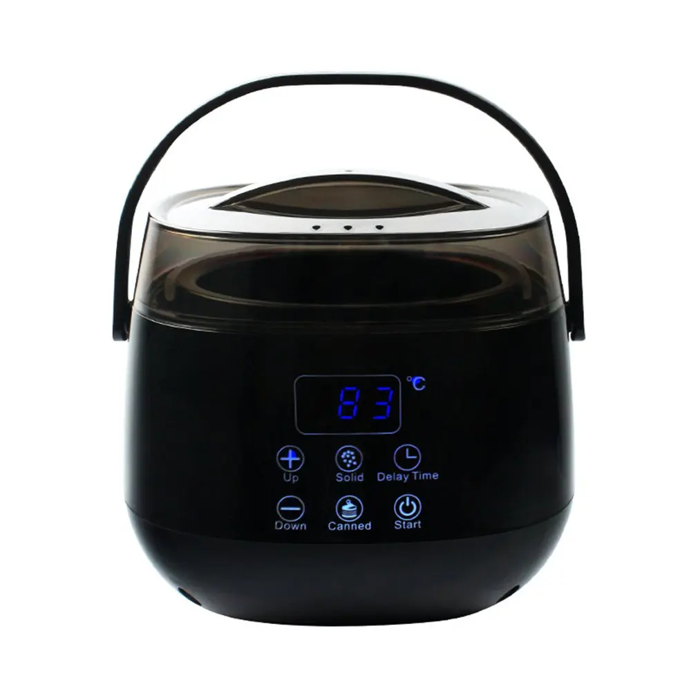 

Non-Stick Timing Wax Handle Pot Waxing Heater Warmer Therapy Depilatory Paraffin Salon Beauty Care Hair Removal Tool
