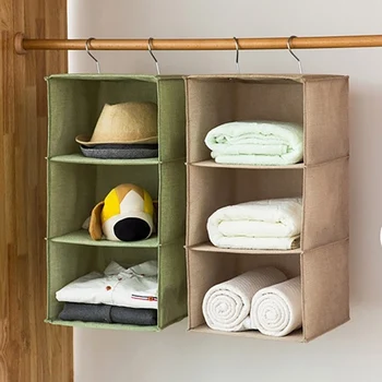 

New Handbag Organizer for Wardrobe Closet Drawer Hanging Storage Bag Door Wall Underwear Sundry Shoe Socks Bag with Hanger Pouch