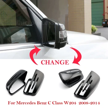 

Rear View Side Car Mirror Cover for Mercedes Benz C Class W204 2008 2009 2010 2011 2012 2013 2014 car RearView Mirror Case Cover