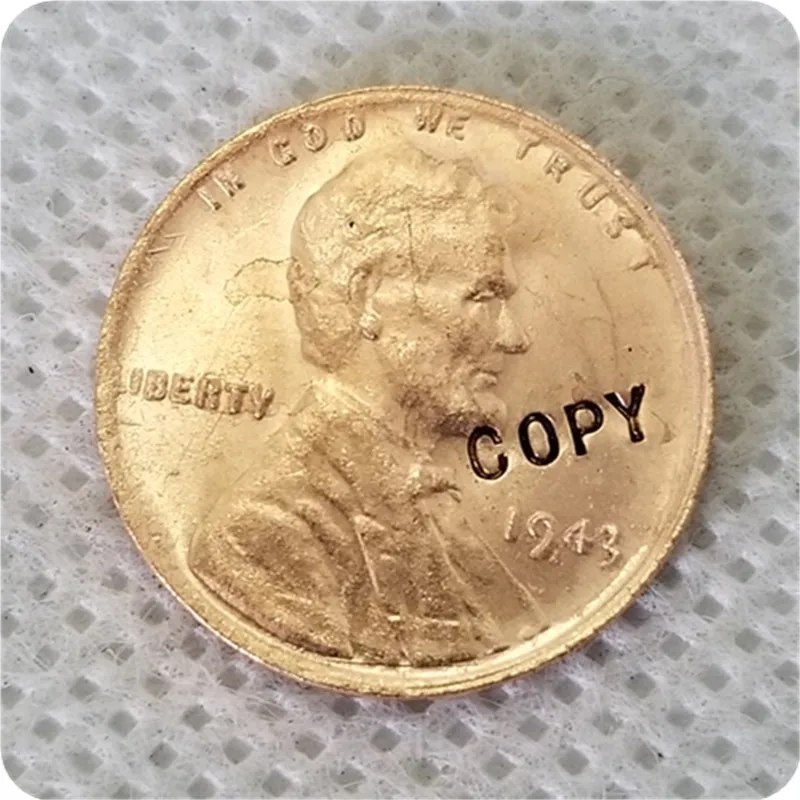 COPY REPLICA 1943-P Lincoln Wheat Cent Penny | Дом и сад