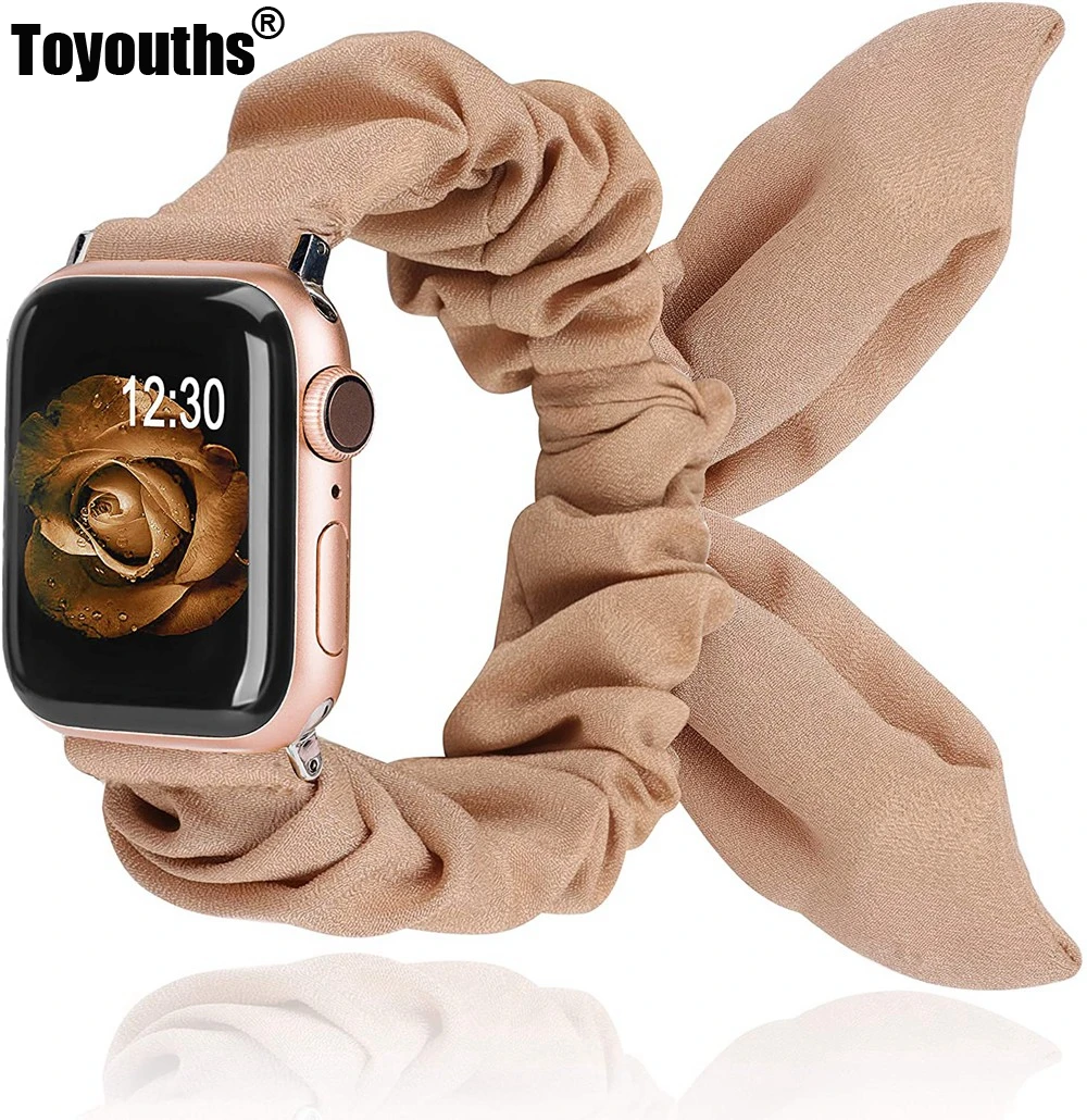 Ремешок для часов Toyouth тканевый Apple Watch 5/4/3/2/1/40/44 мм 38/42/2020 | Наручные часы