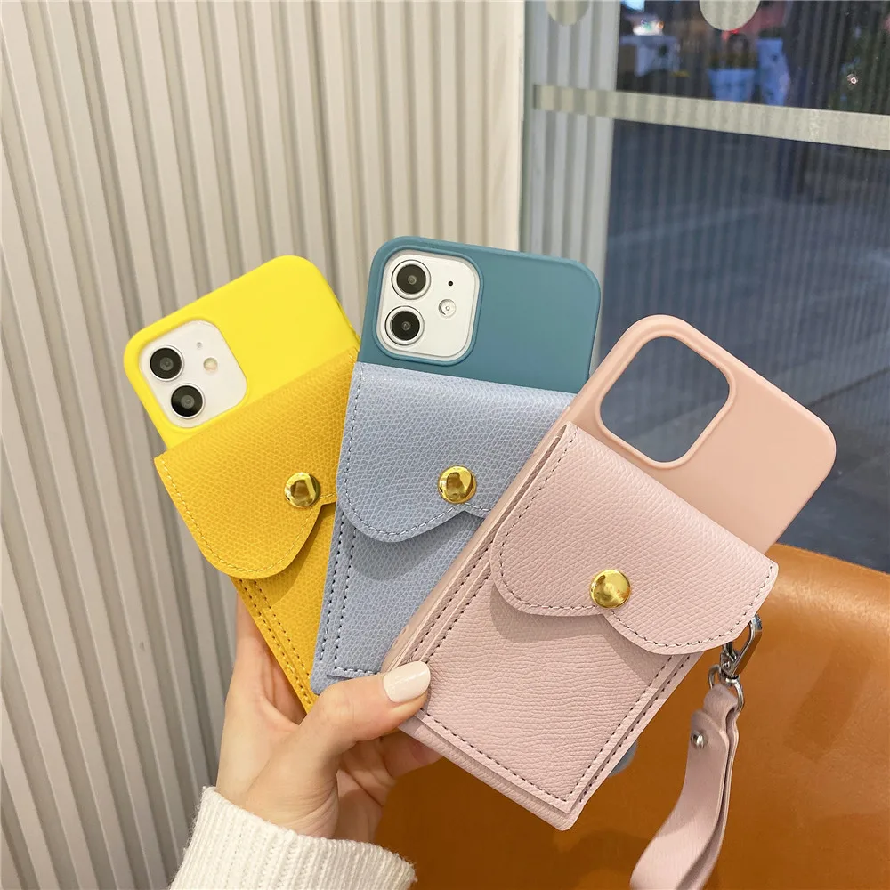 Чехол-кошелек для Samsung Galaxy S6 S7 Edge S8 S9 S10 S10e S21 S20 FE Note 8 9 10 Plus 20 Ultra M20 M21 чехол с ремешком