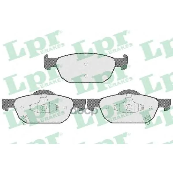 Колодки Тормозные Honda Accord 2.0-2.4 08- Передние Lpr 05p1560 Lpr арт. 05P1560