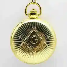 Роскошные золотые часы с гравировкой «G», цветной циферблат, кварцевые карманные часы, подвеска, ожерелье, брелок, часы на цепочке для мужчин и женщин, подарок WP4017