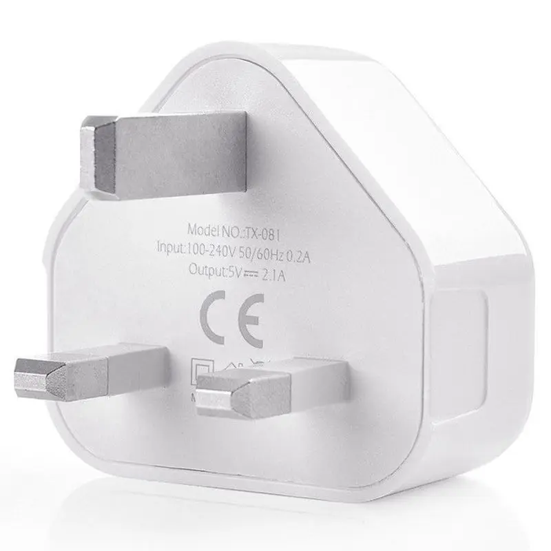 Горячая 3C-Universal Usb вилка стандарта Великобритании 3 Pin стены Зарядное устройство адаптер с Usb Порты путешествия Зарядное устройство для зарядки телефона Ipad(2 Порты и разъёмы