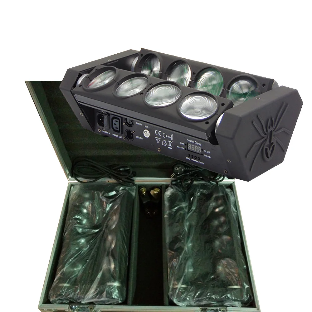 8x12 Вт паук светильник 2in1 fly чехол