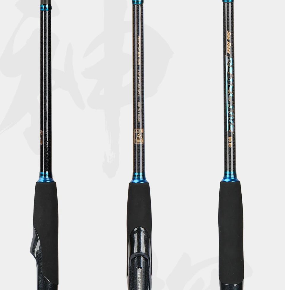 TSURINOYA DETECTIVE 2,4 m 2,7 m 3,0 m 3,3 m спиннинговая Удочка M power Сверхлегкая углеродная удочка для рыбалки с FUJI аксессуары