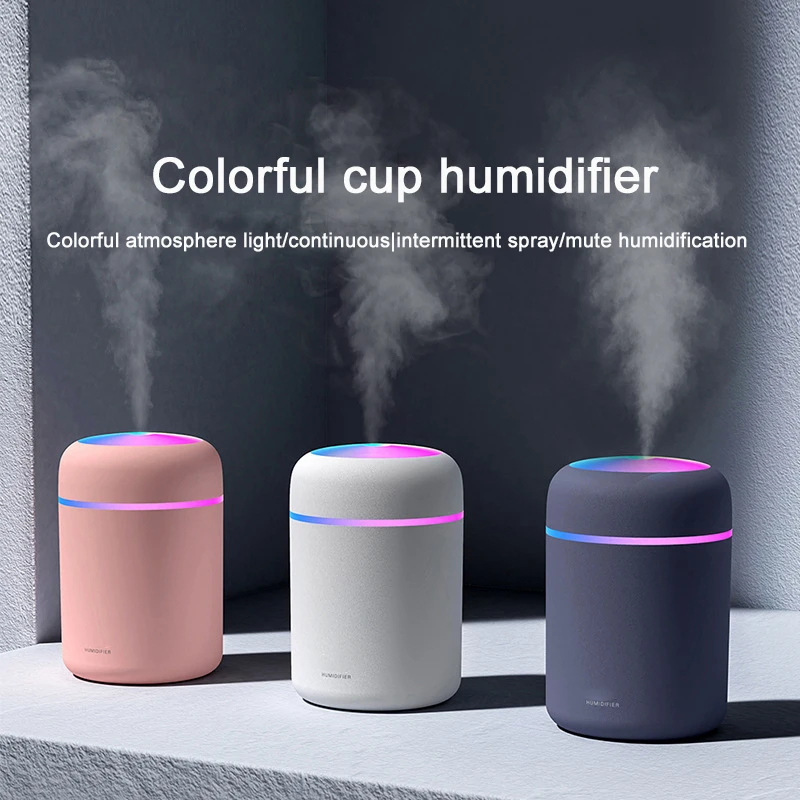 Humidificateur ultrasonique USB créatif 7 couleurs