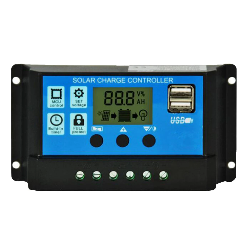 Controlador de Carga Regulador de Carregador de Painel de Célula Modo de Carregamento de Alta Solar Potência Calor Ultra-baixo 60a Pwm Controladores solares