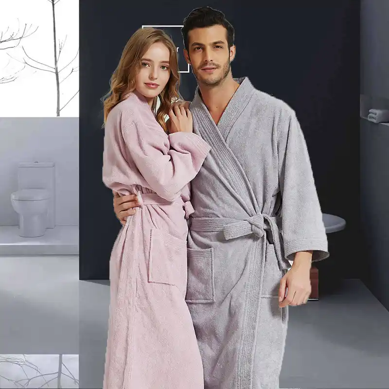 extra thick towelling dressing gown mens