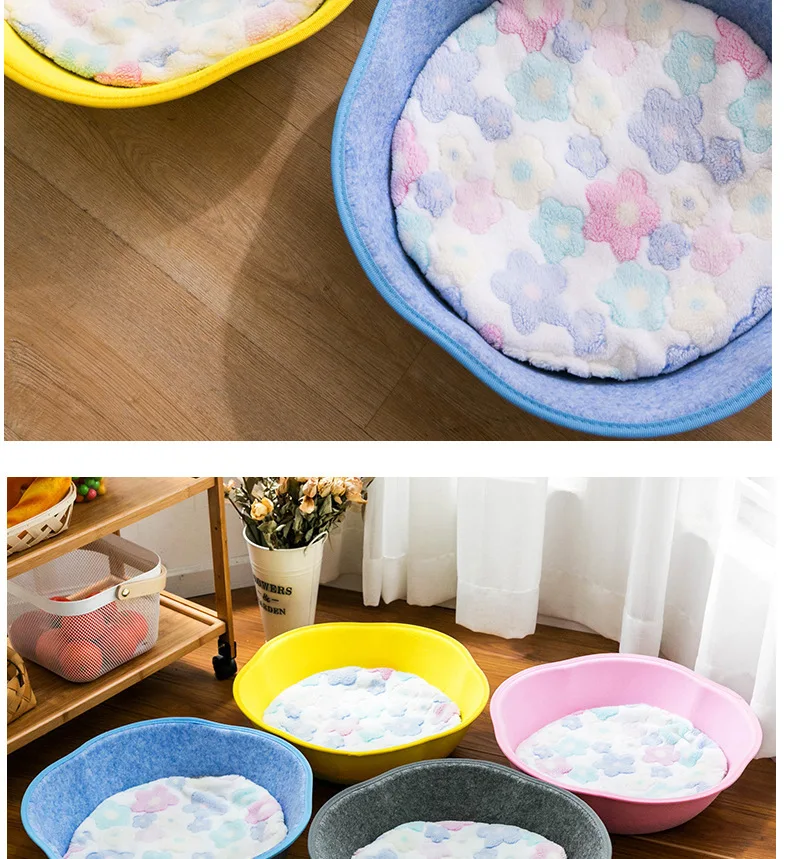 Summer Cat Nest Four Seasons Universal Currently Available Wholesale Cat House Cat Bed Cat Pad Kennel Pet Supplies Felt Cat Bed