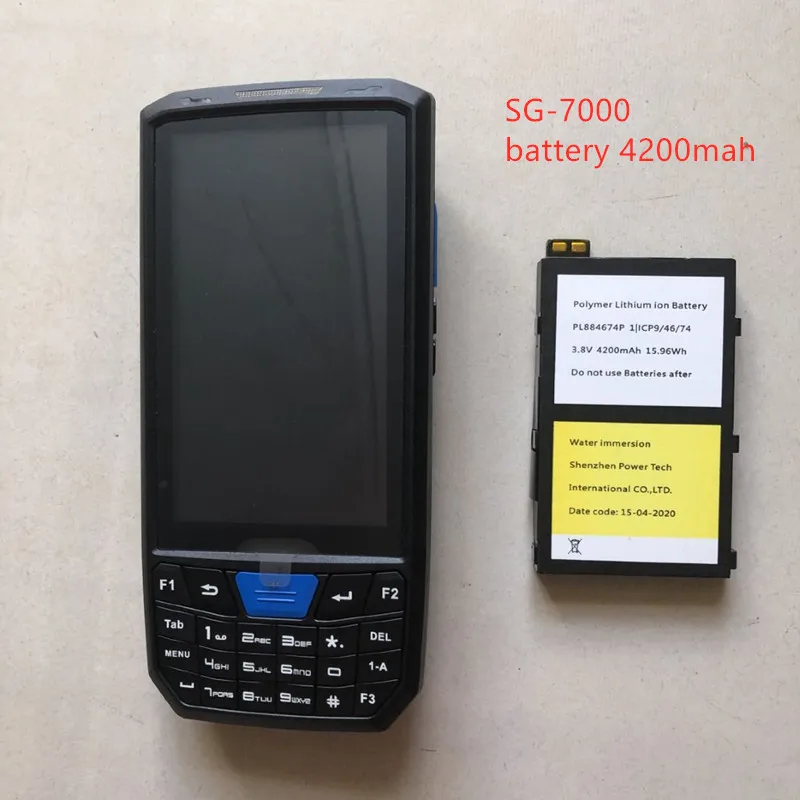 PDA lithium battery 4000mah 4200mah 4800mah For PDA terminal device SG-8000 SG-7000 SG-9000 Pda Battery