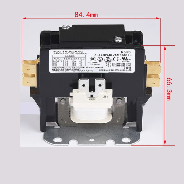 1 pcs 30A Single phase AC contactor for HVAC contactor for air conditioner magnetic contactor monophase _ AliExpress Mobile