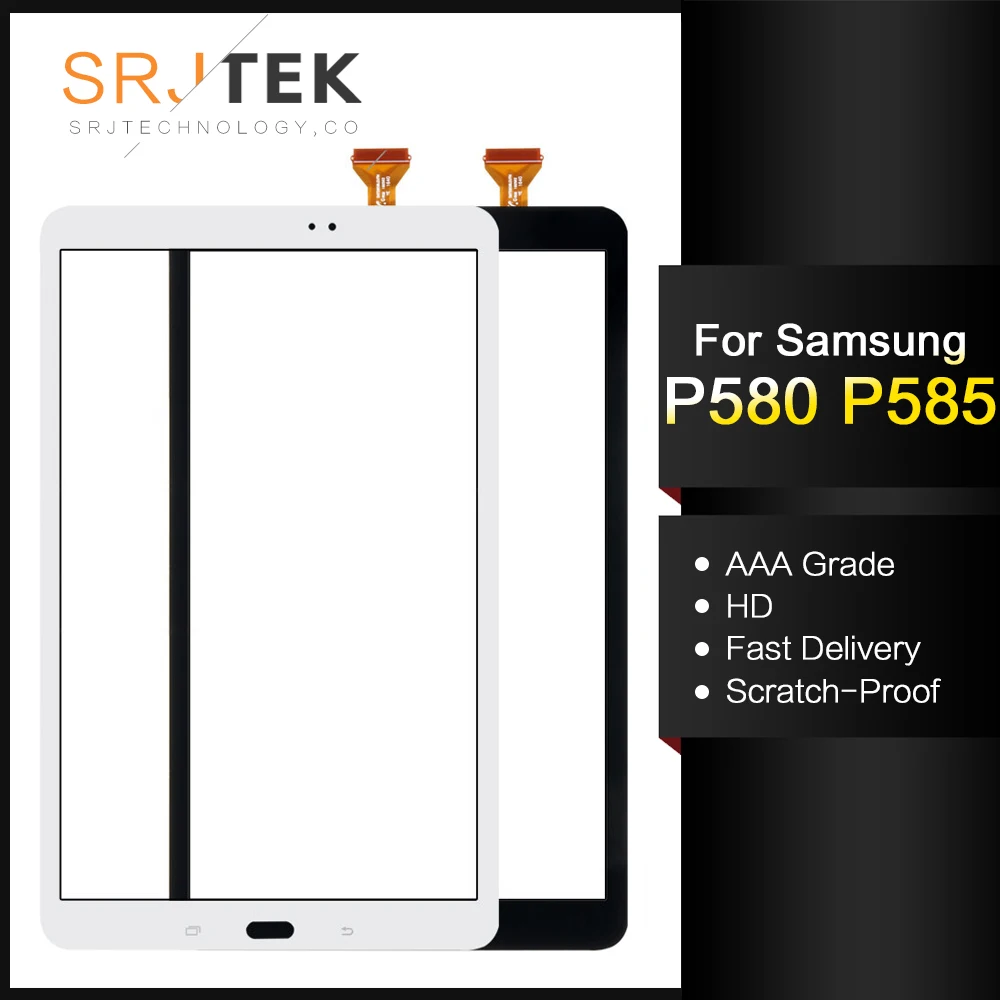 Srjtek 10 1 для Samsung Galaxy Tab A P585 P580 SM-P585 сенсорный экран с цифрователем сенсорного ввода