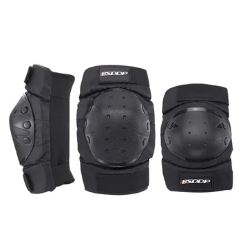 

Motorcycle Knee Pads Elbow Protector Off-Road Black Breathable Anti-Skid