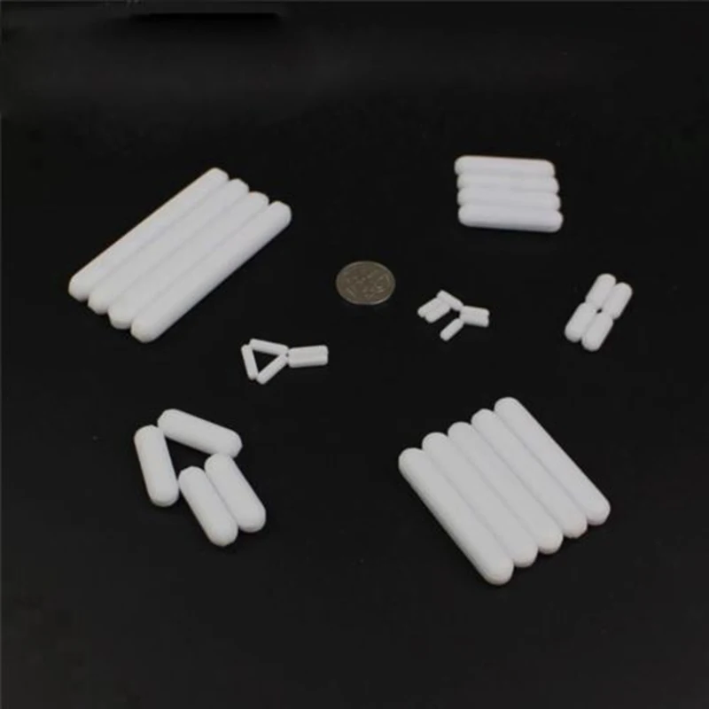 7 pcs Magnetic Stirrer Mixer Bar Stir Bar White color+30cm retriever
