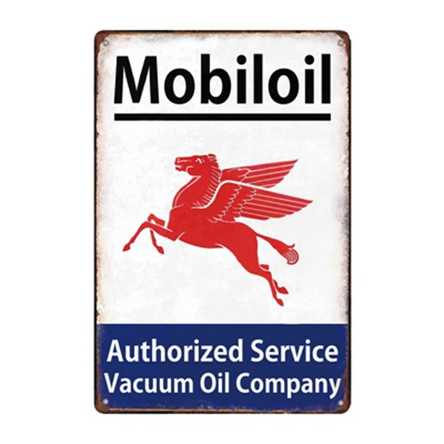 Motor Oil Signs Garage Metal Plaque Gas Station Tin Plate Retro Poster Home Decorative 20x30cm 3622