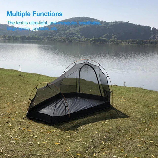 Mücken Net Zelt Voller Gaze Outdoor Anti-moskito Zelt Ultra-leichte  Aluminium Rod Bergsteigen Camping Liefert