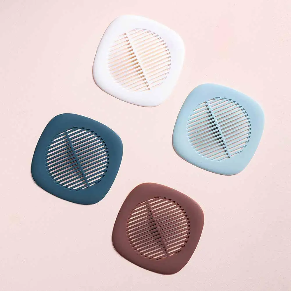 Practical 1PC Home Silicone Sink Sewer Filter Anti Clogging Shower Cover Floor Drain Strainer for Bathroom Kitchen