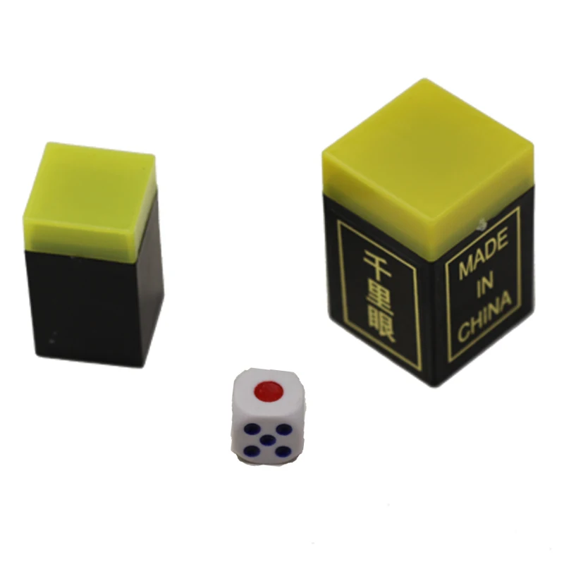 1 pcs clairvoyance Thousand mile eye close up magic tricks Gamble Dice Talking prop illusion magia toy | Игрушки и хобби
