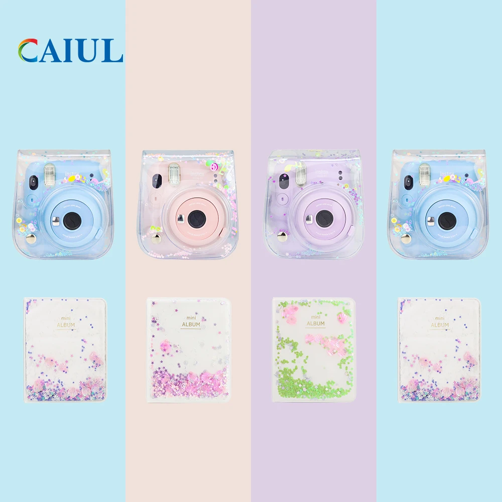 Caiul 2 In 1 Accessorie Kit For Fujifilm Instax Mini 11 9 8 Instant Film Camera Include Camera Case And Photo Album Camera Bags Cases Aliexpress