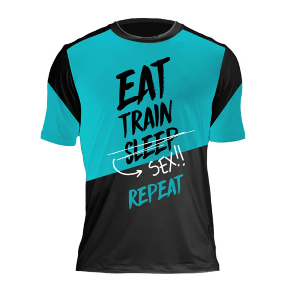 thumbnail image 1 of Nueva llegada Maglie MTB Mens Ciclismo camiseta pantalón corto Casual manga Jersey Downhill Camisas De Time Ropa Ciclismo Maillot Hombre Top, 1 of 5