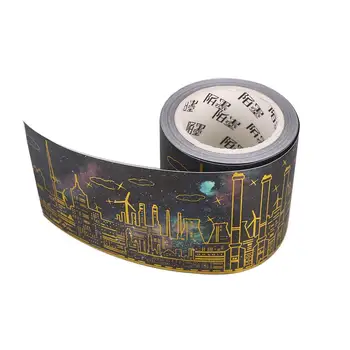 

Adhesive Tape Starry Sky 5m Scrapbook Office Decorative Tape Sticky Glue Washi Tape