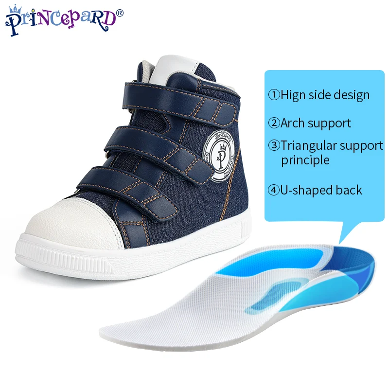 Zapatos ortopédicos para niños de otoño, deportivas azules para niños con plantilla correctiva Colocar AFO Punta del pie para caminar planos Soporte arco para niñas Niños - AliExpress