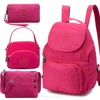 ACEPERCH Women Original School Backpack For Teenage Girl Mochila Feminina Escolar Female Monkey Backpack Nylon Waterproof Bag 1