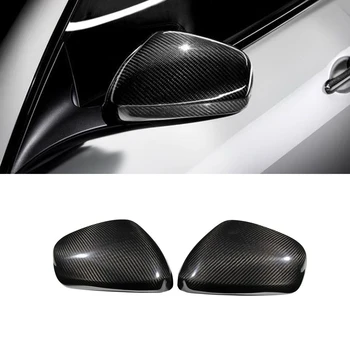 

Car Accessory Carbon Fiber Side Rearview Mirror Frame Cover Sticker Shell Protector for Maserati Quattroporte M139 2008-2012