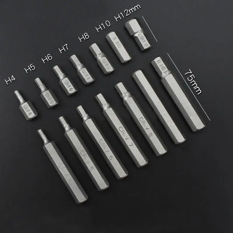 40Pcs 1/2in 3/8in Adaptor Drive Shank Hex Torx XZN Spline Star Impact Socket Set Metric Socket Set Ratchet Driver Socket Wrench