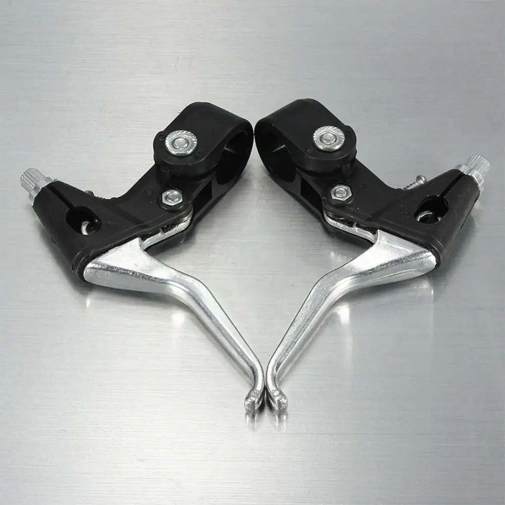 Bike Handlebar Brake Handle Levers Aluminum Durable 22mm 1 Pair Cycling Accessories