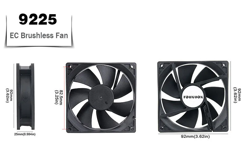 ventiladores e refrigeração
