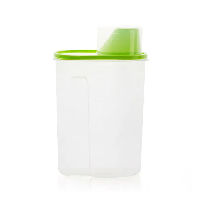1 шт. пластиковый прозрачный кухонный контейнер для еды герметичный контейнер для крупы для хранения кухни сортировочный ящик для хранения риса контейнеры банки