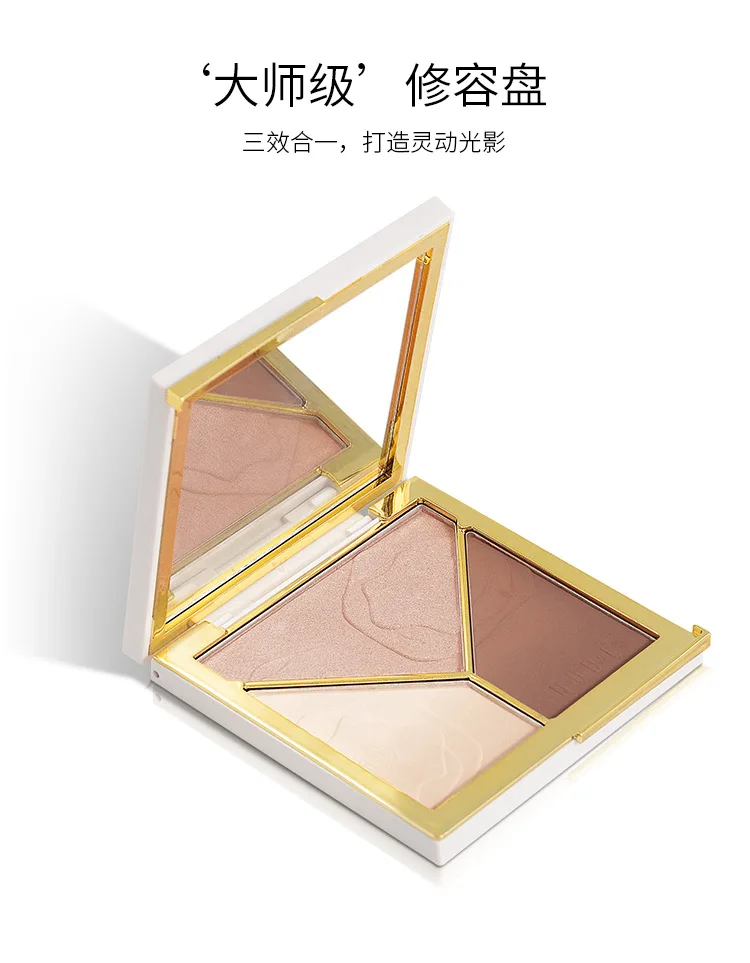 NEW 3D Bronzer Highlighter For Face Makeup Stick Cream Texture Contour iluminador Makeup Highlighter Bronzer