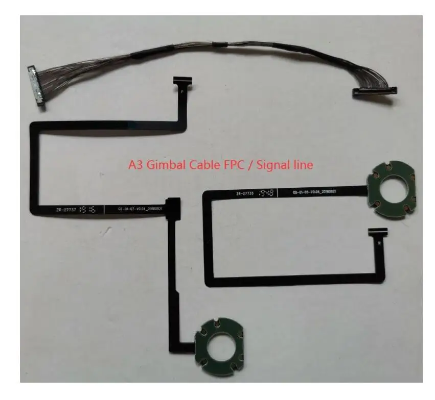 A3 RC Дрон Квадрокоптер запасные части Gimbal PTZ камера кабель FPC/сигнальная линия |