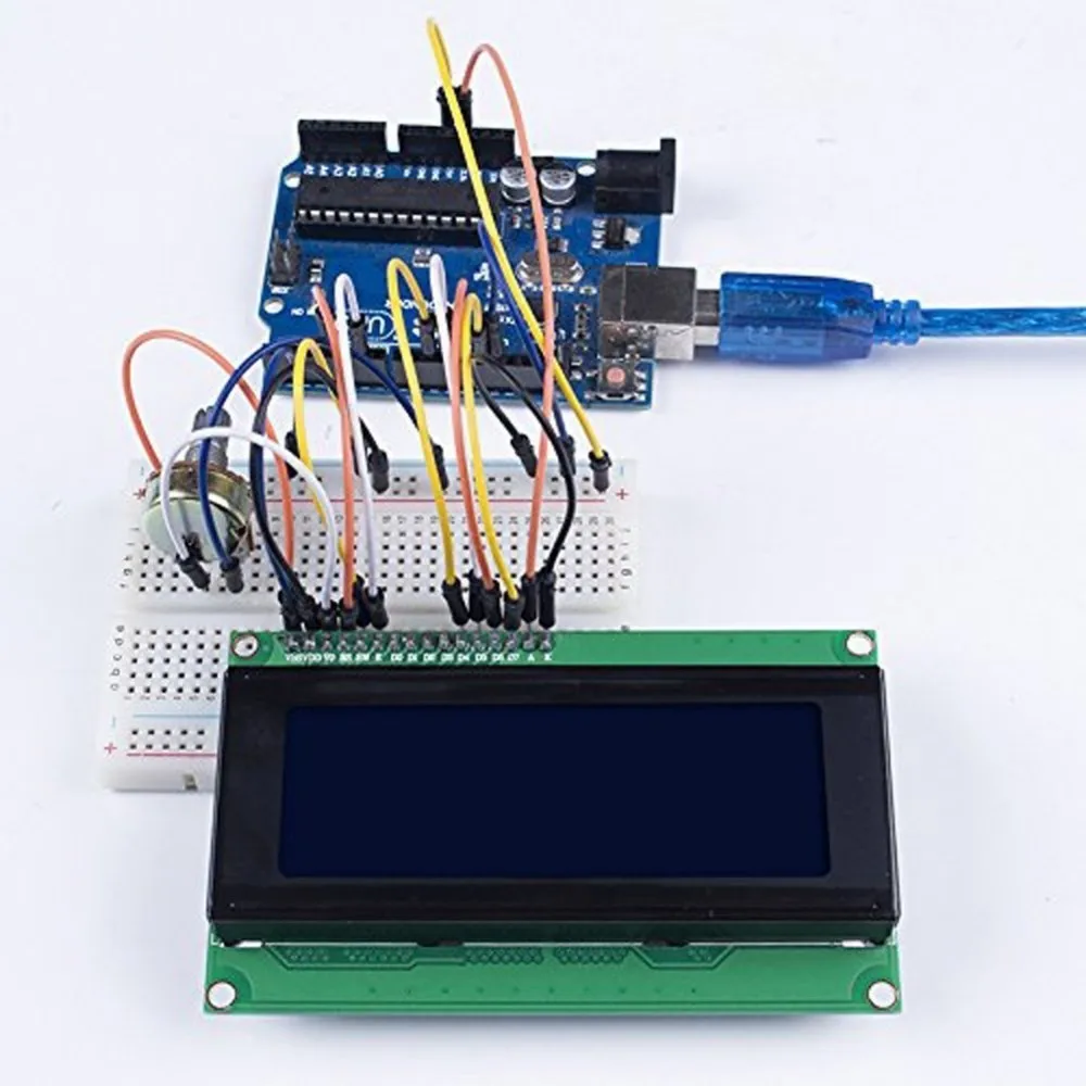 20x4 2004 lcd 16x2 1602 lcd для Arduino экран дисплея синий+ Iic I2c модуль интерфейсный адаптер для Arduino Uno Raspberry Pi