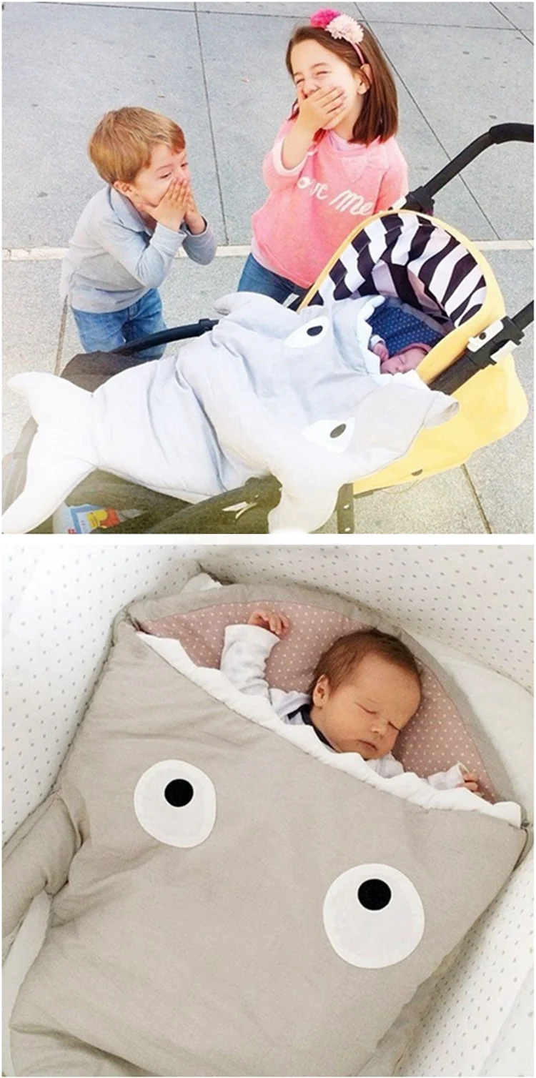 Новорожденный Чехол для ног в детскую коляску теплый младенец Морская звезда рыба зима складные спальные коляски кровать Пеленальное Одеяло Постельные принадлежности сумка