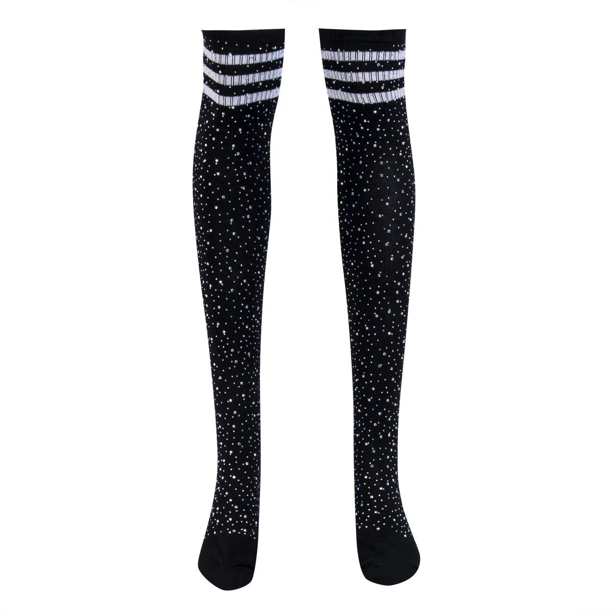 Bling/1 пара женские гольфы до колена длинные Хлопковые Сексуальные облегающие