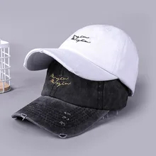 T-MAC, Корейская версия, бейсбольная кепка с вышитыми буквами, Мужская и Женская Весенняя модная кепка с дырками для улицы, пара козырьков